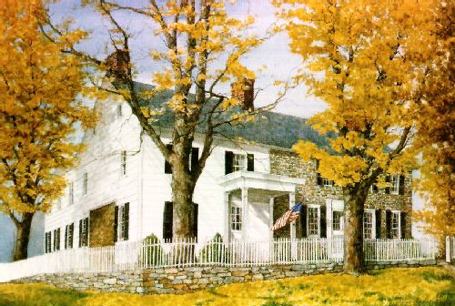 Autumn Farmhouse